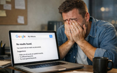 5 erreurs qui empêchent votre site d’apparaître sur Google